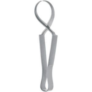 Towel Clip Cross-Action for medical procedures.