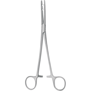 HEANYS  HYSTERECTOMY  FORCEPS  DOUBLE TEETH  STRAIGHT